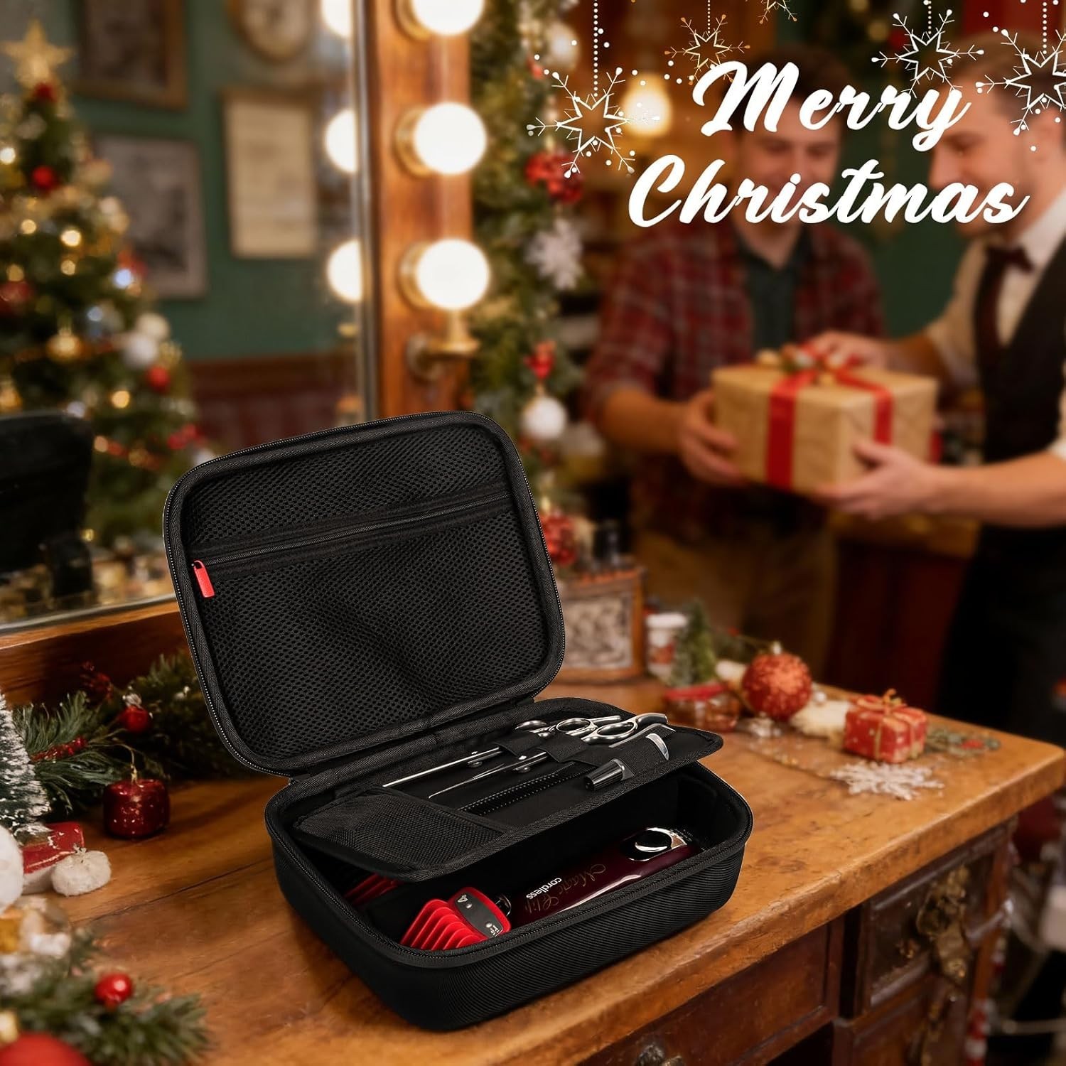 Hard Case for Grooming Kits – Black