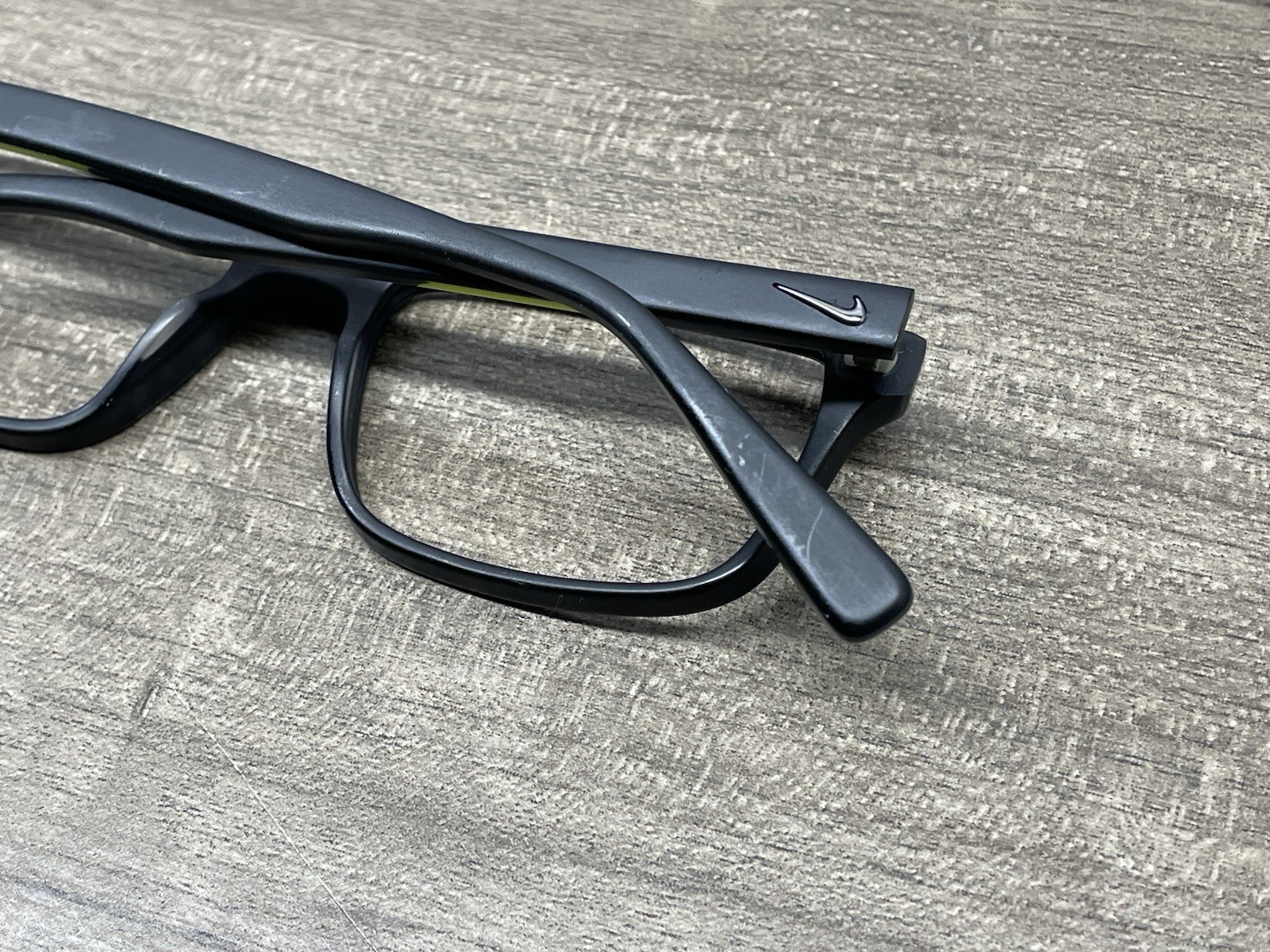 NIKE Frames Black Eyeglasses Acetate Plastic 7240 001 Men’s 53[]17-140 SEE PHOTO