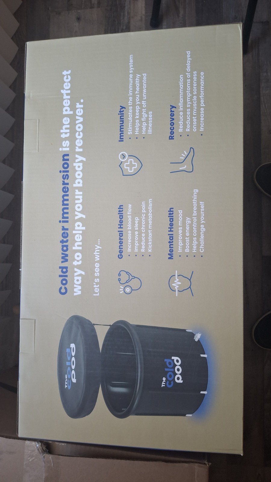 ColdPod XL Portable Ice Bath