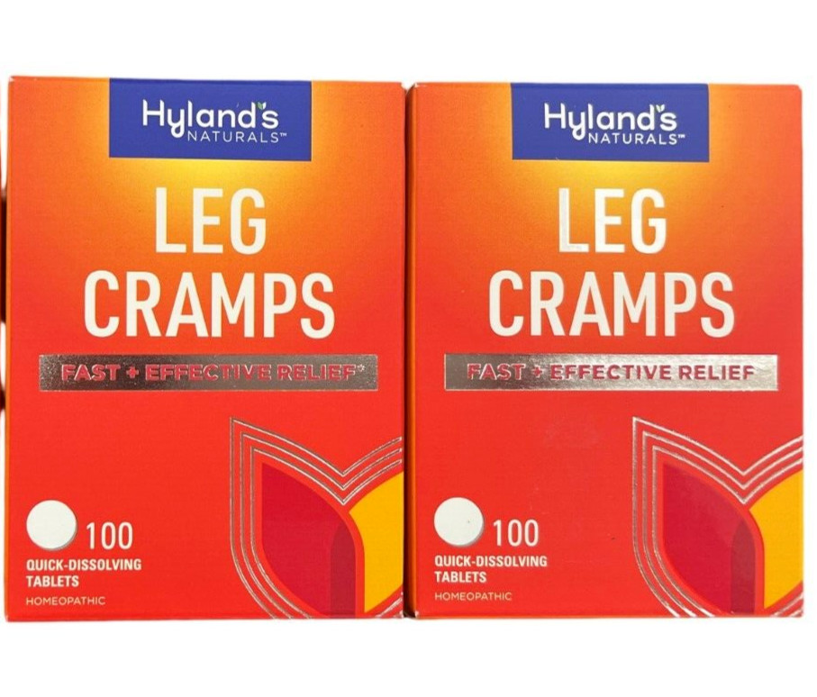 Hylands Leg Cramps w/ Homeopathic Quinine 100ct ( 2 bottles ) ^