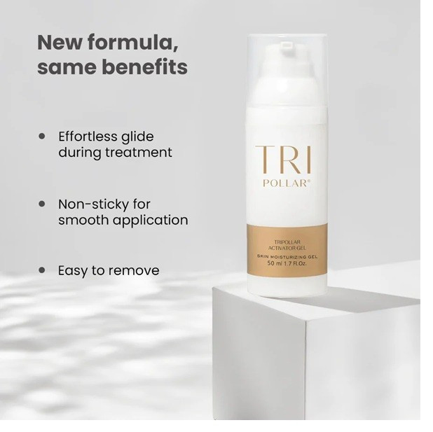 TriPollar Activator Gel -LIGHTWEIGHT GEL FOR RADIO FREQUENCY TREATMENTS