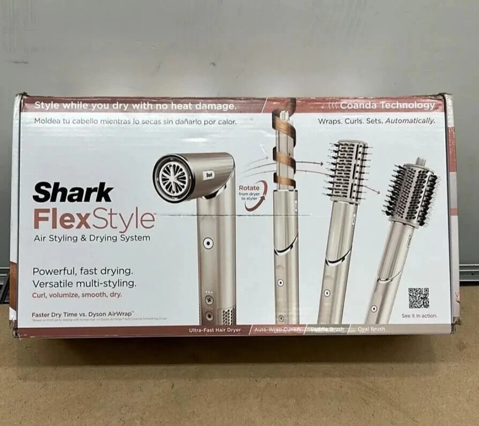 1300W Shark Flex Style Air Styling & Drying System – Stone (HD430) 120V,60HZ