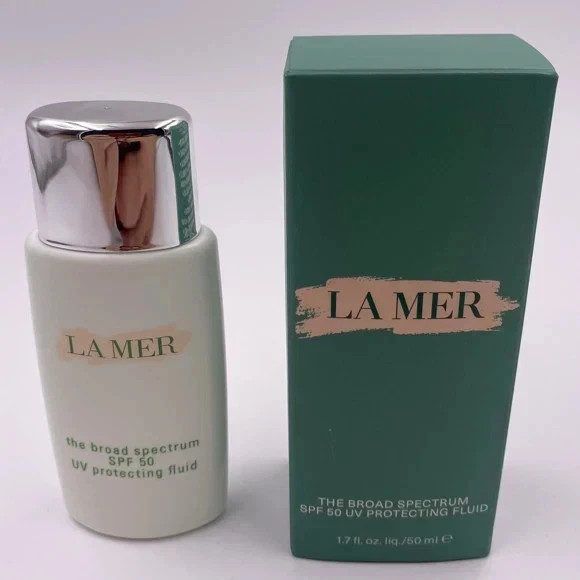 La Mer – The Broad Spectrum SPF 50 UV Protecting Fluid 1.7oz/50ml NEW SEALED