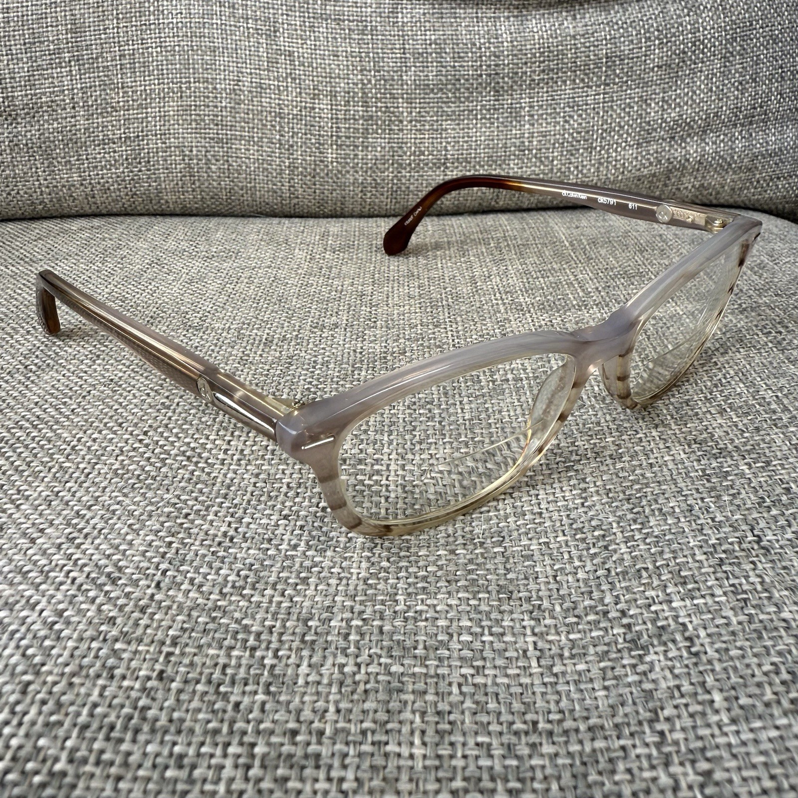 Calvin Klein Eyeglasses Frames Only CK5791 611 Nude Brown Translucent 51-16-135