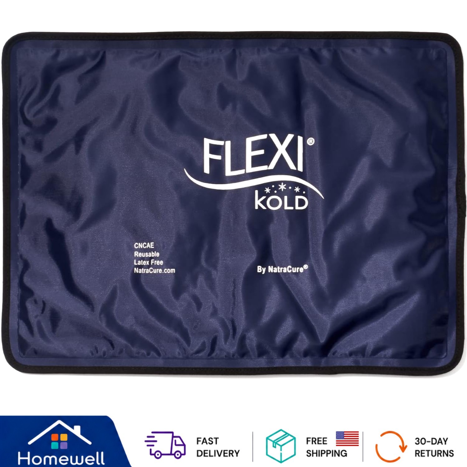 Reusable Cold Therapy Gel Pack for Knee, Shoulder & Back – Large 10.5″ x 14.5″