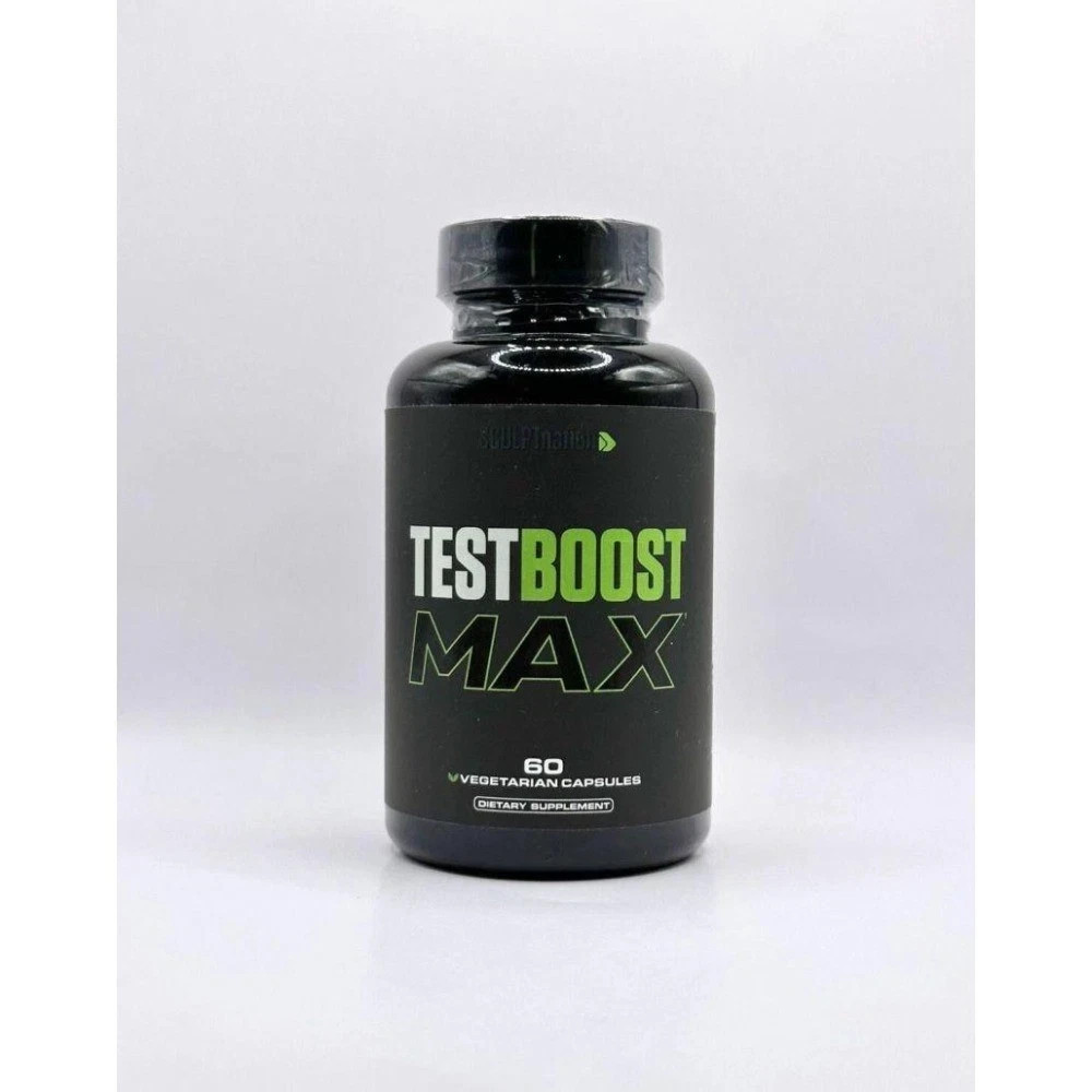 Test Boost Max for Men, Build Muscle & Weight Loss, 60 Caps