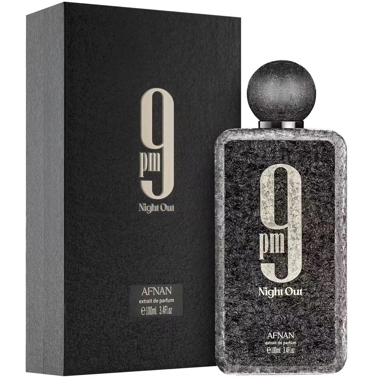 9 PM Night Out Neutral perfume100ml, fruity, spicy and amber