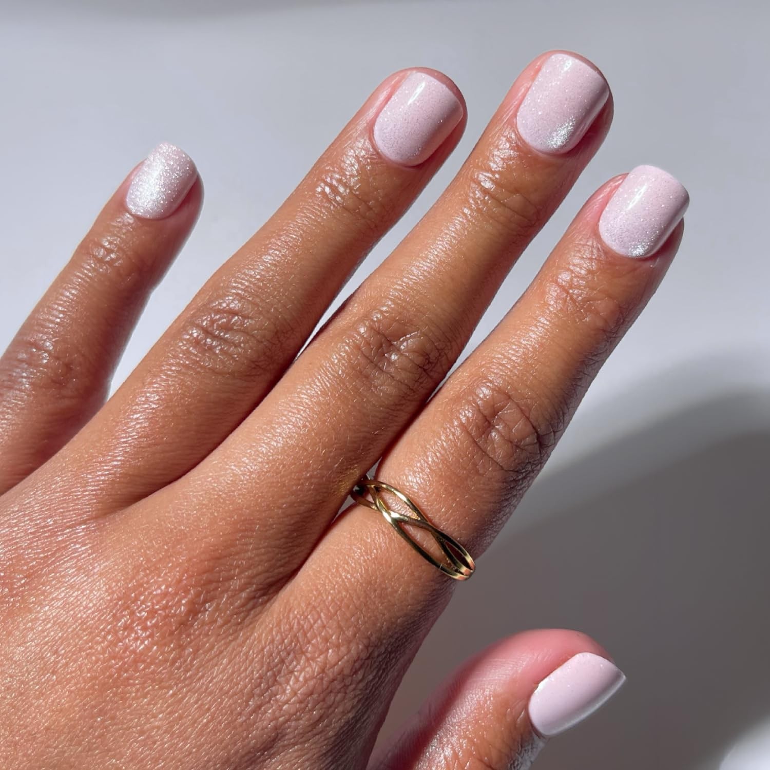 Glamnetic Press On Nails – Extra Short, Velvet 4E – Pink Legacy