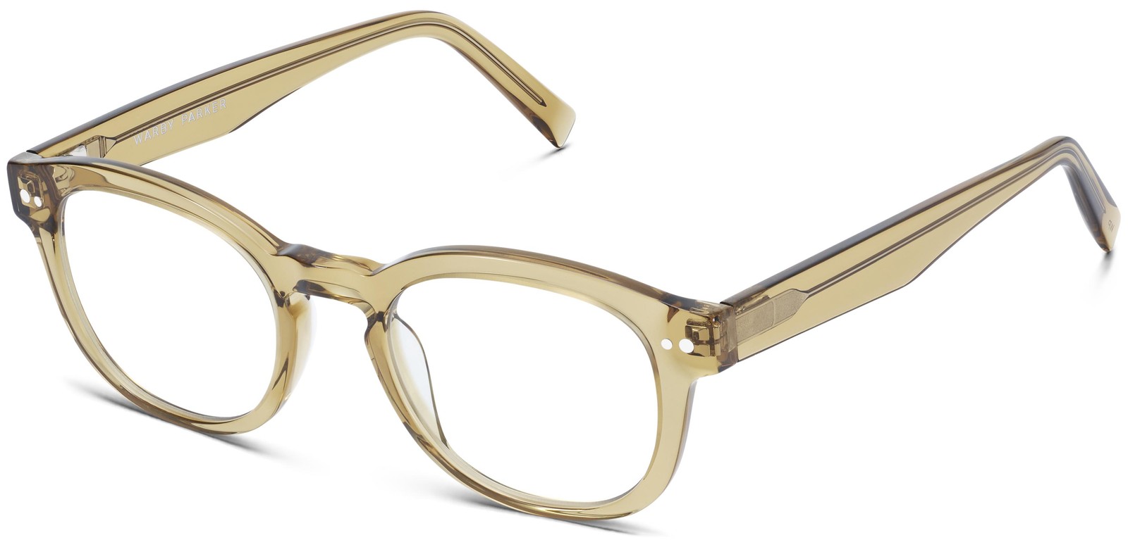 Warby Parker KEMPER Eyeglasses GREEN TEA CRYSTAL Medium