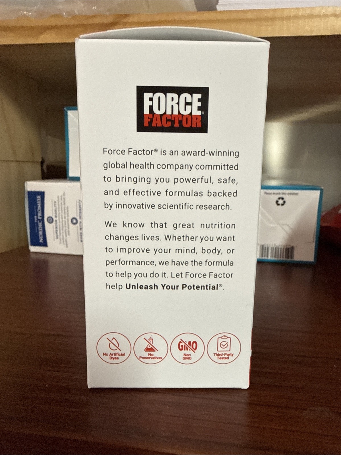 Force Factor NAD+ Longevity & Anti-Aging Formula 60 Vegetable Caps Exp 02/2029+