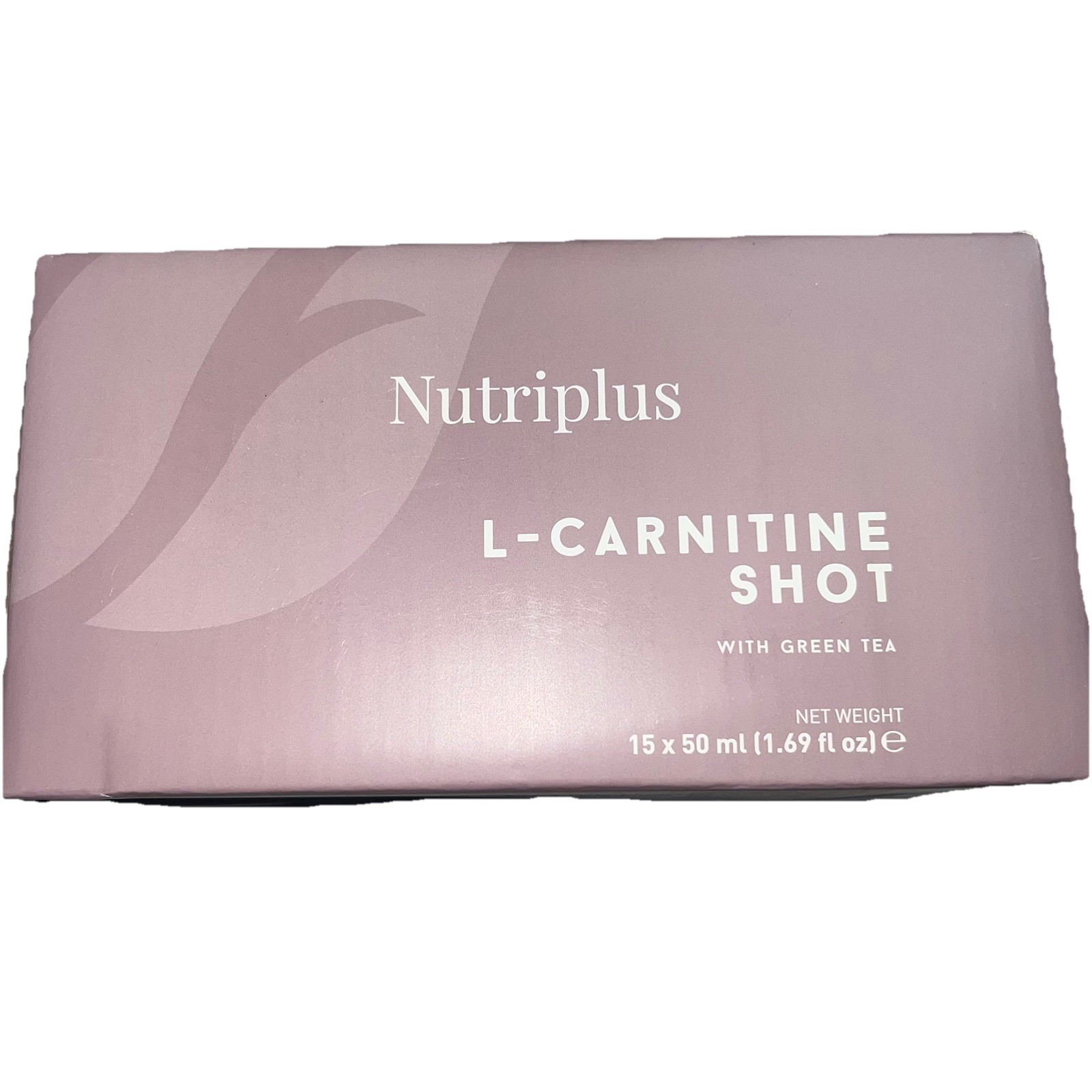 Nutriplus L-Carnitine Green Tea Shot 15x50ml Orange 1500mg Weight Mgmt