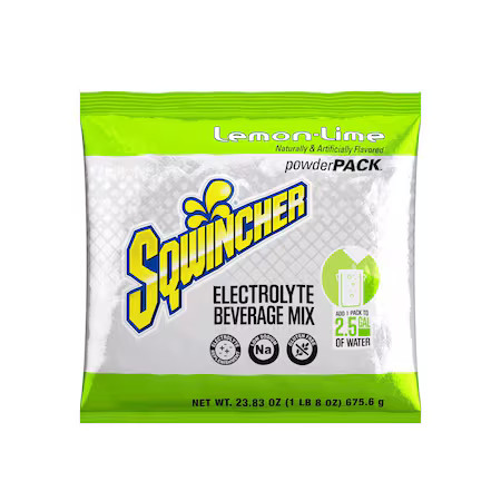 Sqwincher 159016043 Sports Drink Mix Powder 23.83 Oz., Lemon-Lime