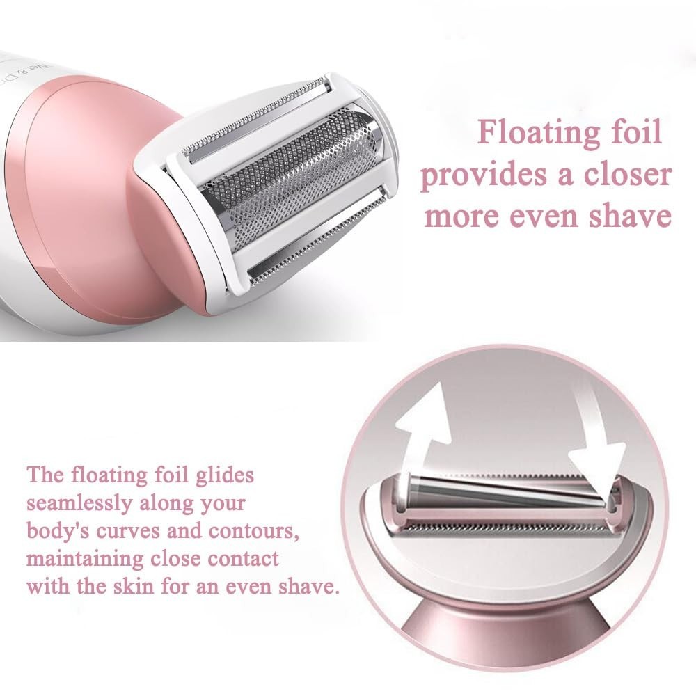 2 Pack Replacement Heads for Philips Satinshave BRL136 BRL146 Lady Shaver Blades