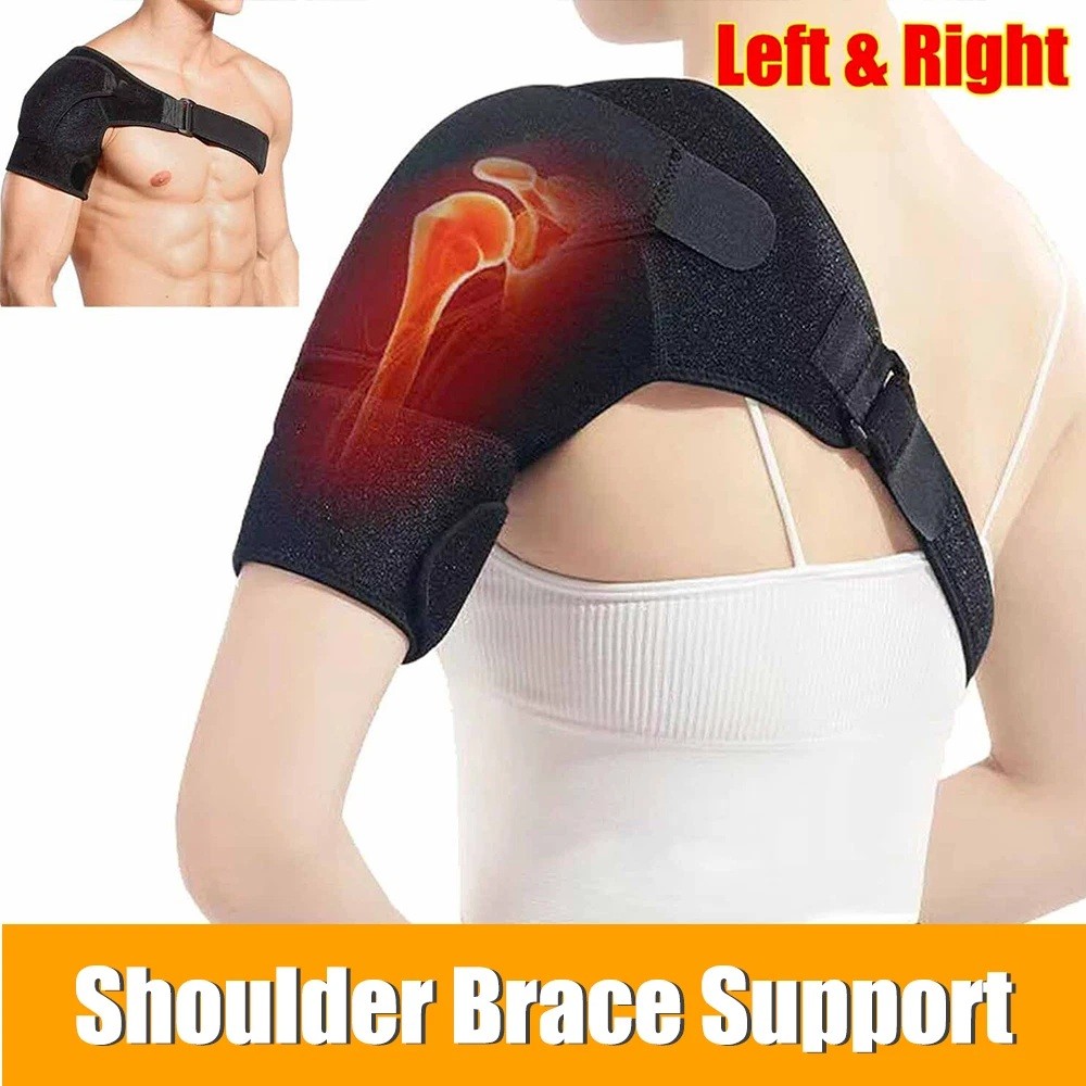 Shoulder Brace Support Compression Sleeve Torn Rotator Cuff Relief AC Joint Pain