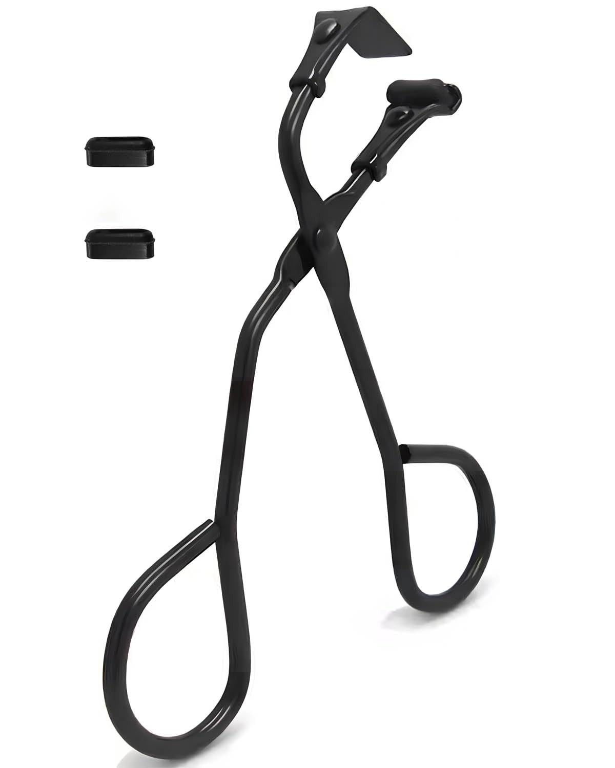 Eyelash Curlers for Hooded Eyes,Frameless Eye Lash Curle with onesize, Black