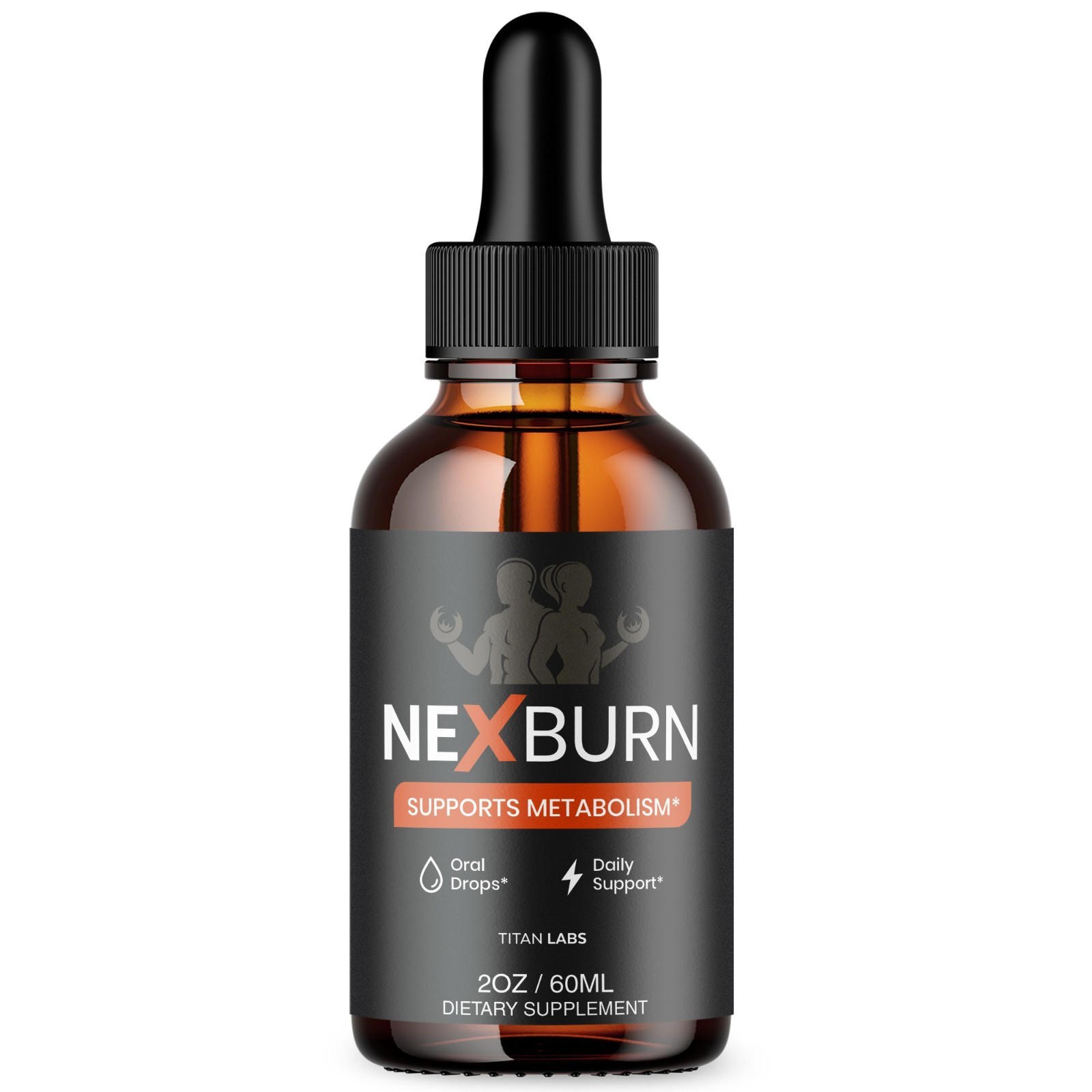(1 Pack) NexBurn Drops Natural Health & Fitness Supplement Nex Burn 30 Servings