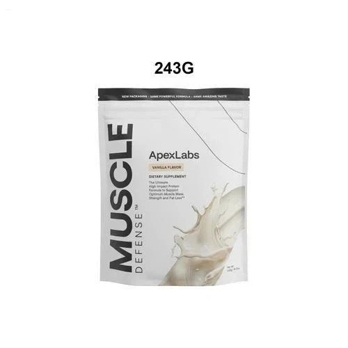 APEXLABS MUSCLE DEFENSE VANILLA FLAVOR – 8.57 OZ – NEW