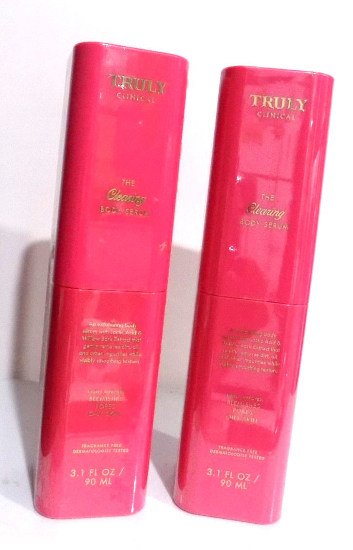 LOT 2~SEALED!Truly Clinical The Clearing Body Serum ~ 3.1 fl oz ~ EXP 06/2028 ~