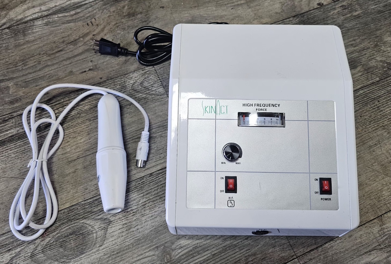 SkinAct High Frequency Facial Machine Skin Care Spa Beauty Salon Equip Tabletop