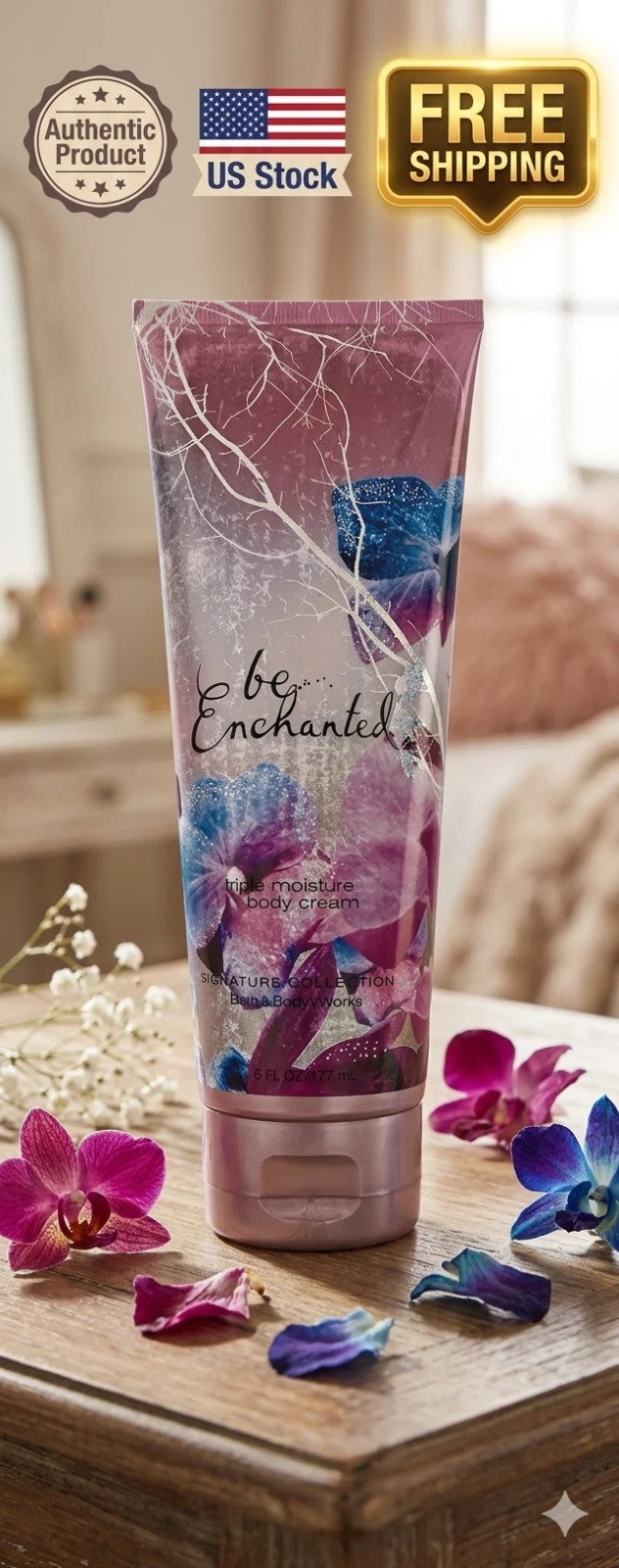 Bath & Body Works Be Enchanted Moisturizing Body Cream 8 oz