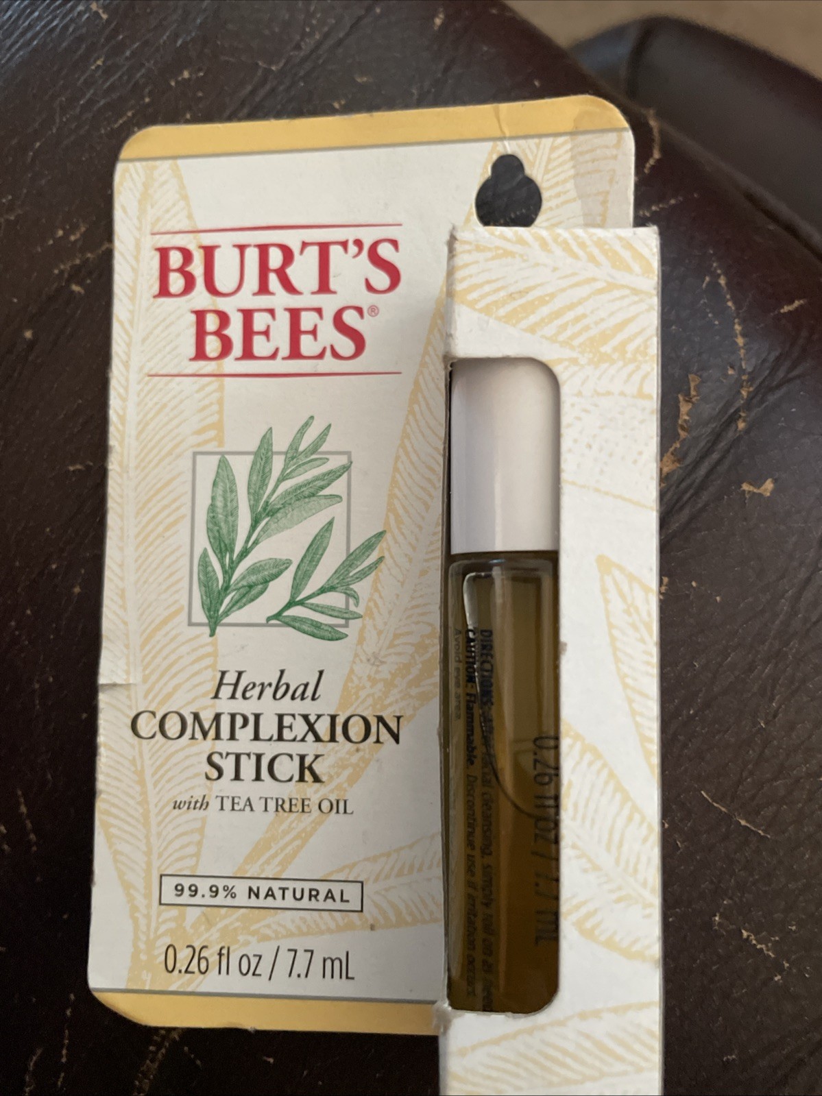 Burts Bees Complexion Stick Spot Treatment Tea Tree Oil Willow Bark