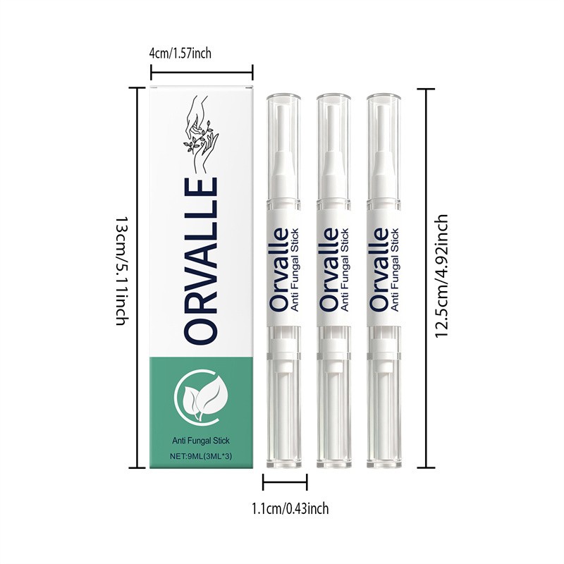 6Pack Orville Nail Fungus Pen Anti Fungus Infection Nail Care Repair Pen Toenail