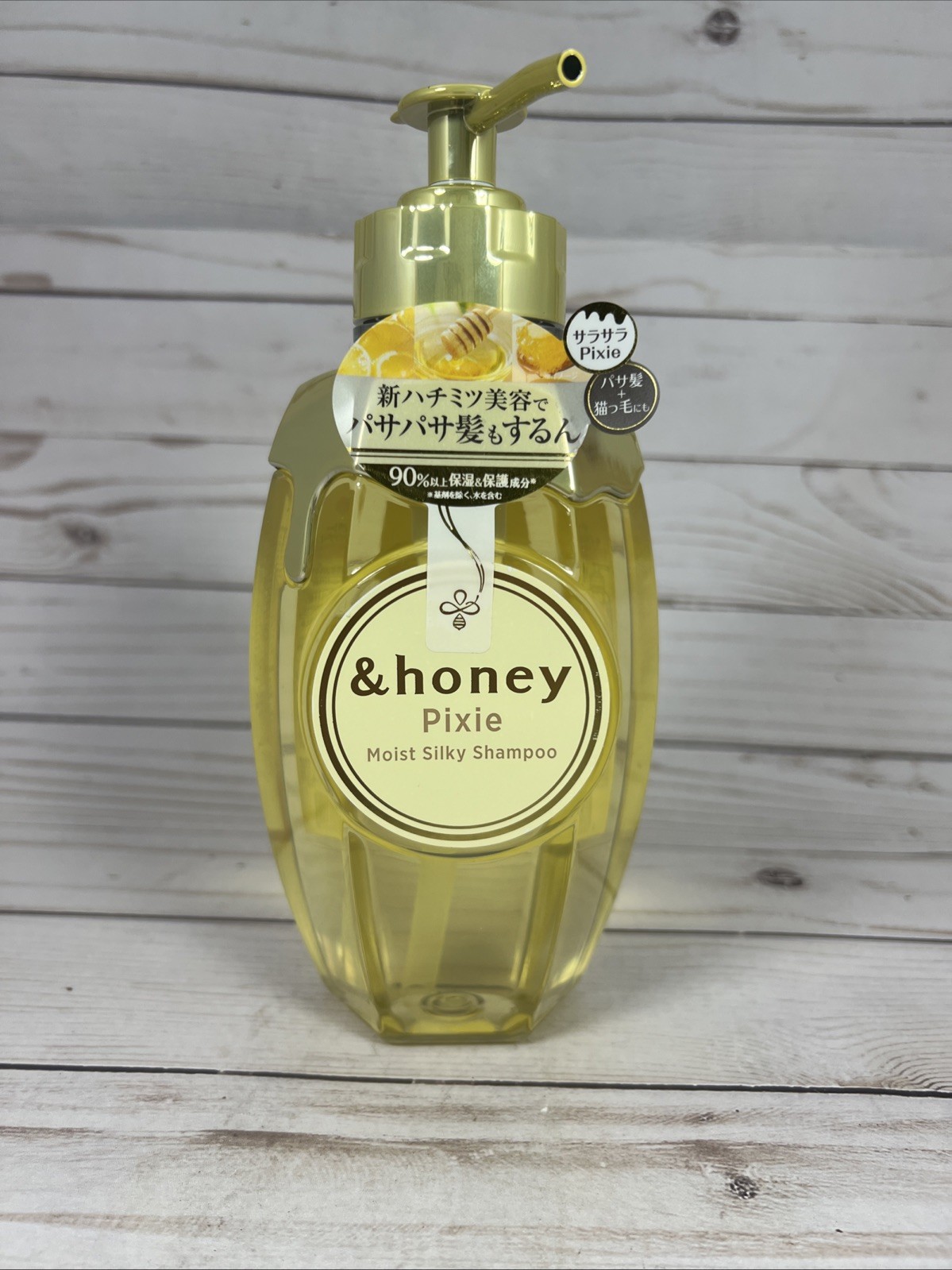 &honey Pixie Moist Silky Shampoo 14.8oz Step 1.0