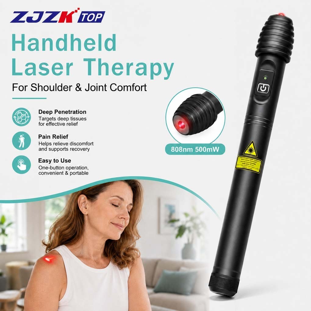 500mW 808nm Near Infrared Laser Therapy for Rheumatoid Arthritis Joint Stiffness