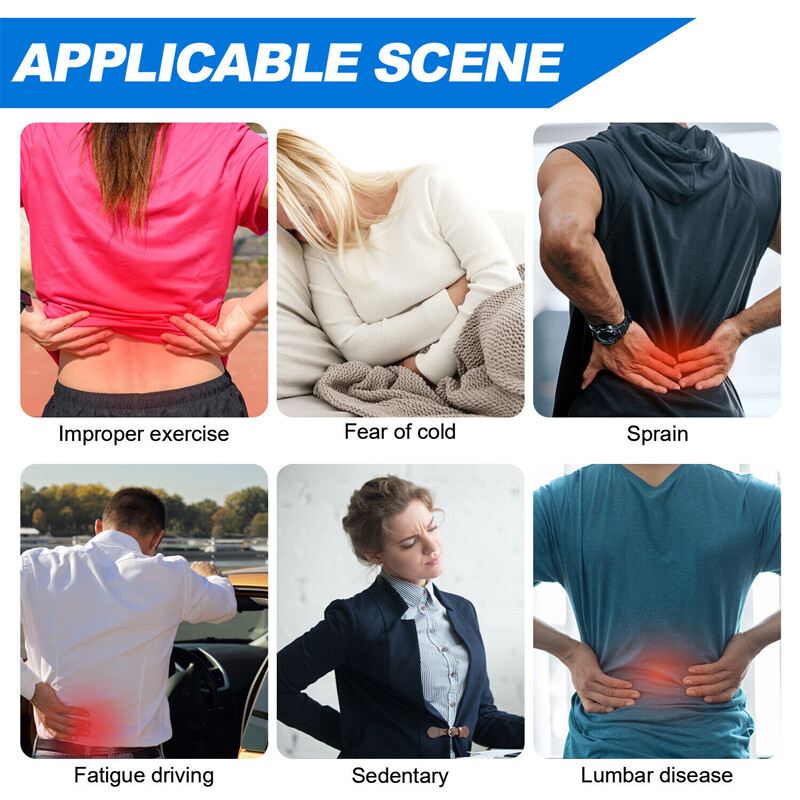 Adjustable Lower Back Brace Lumbar Support for Men Women Waist Belt Pain Relief