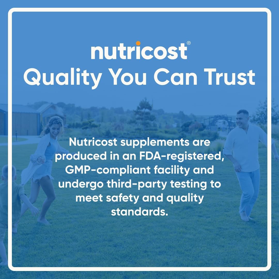 Nutricost Citrus Bergamot Capsules 1,200mg, 120 Count (Pack of 1), Multicolor