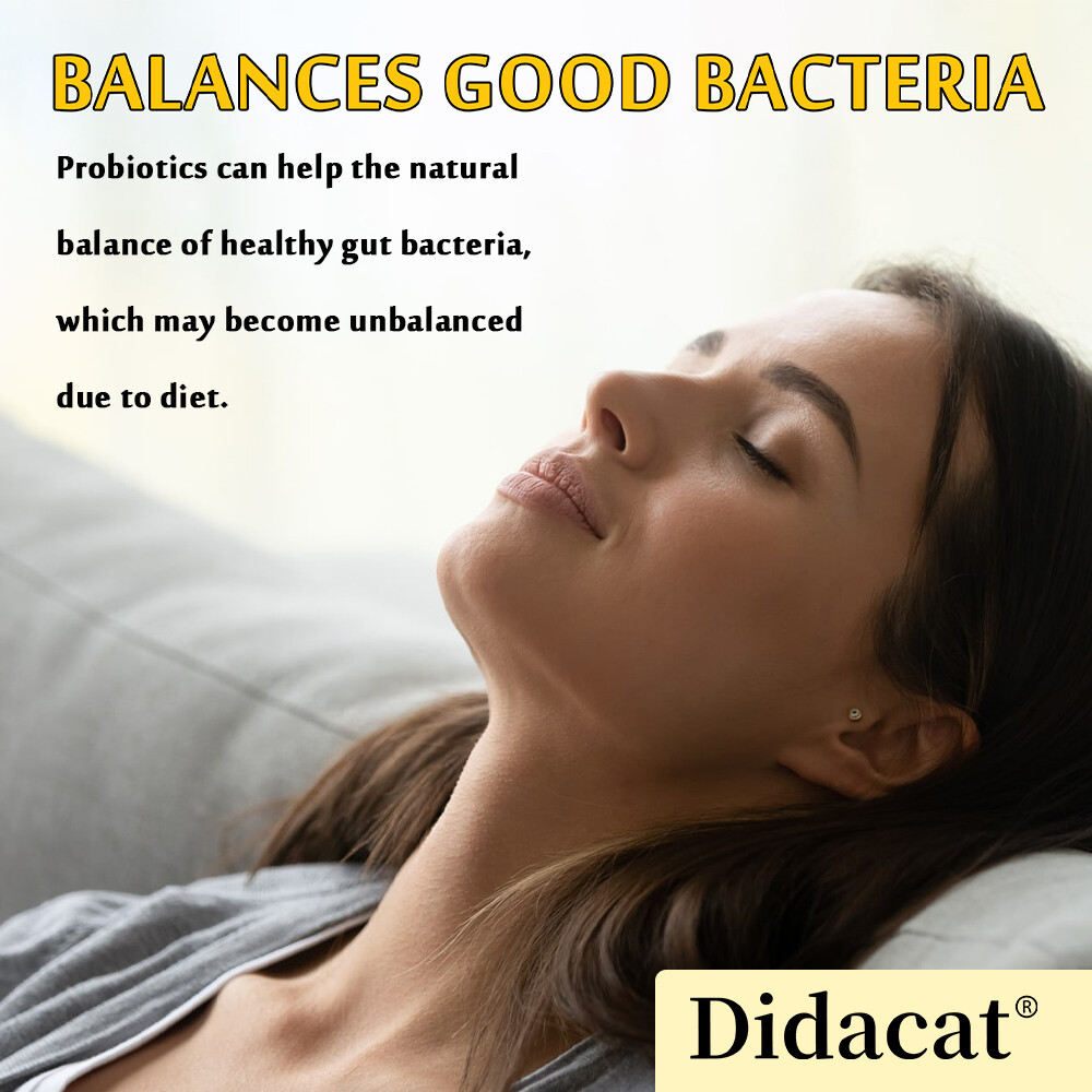 DIDACAT Mood Probiotic Capsules – Stable Positive Mood,Digestive Health Support
