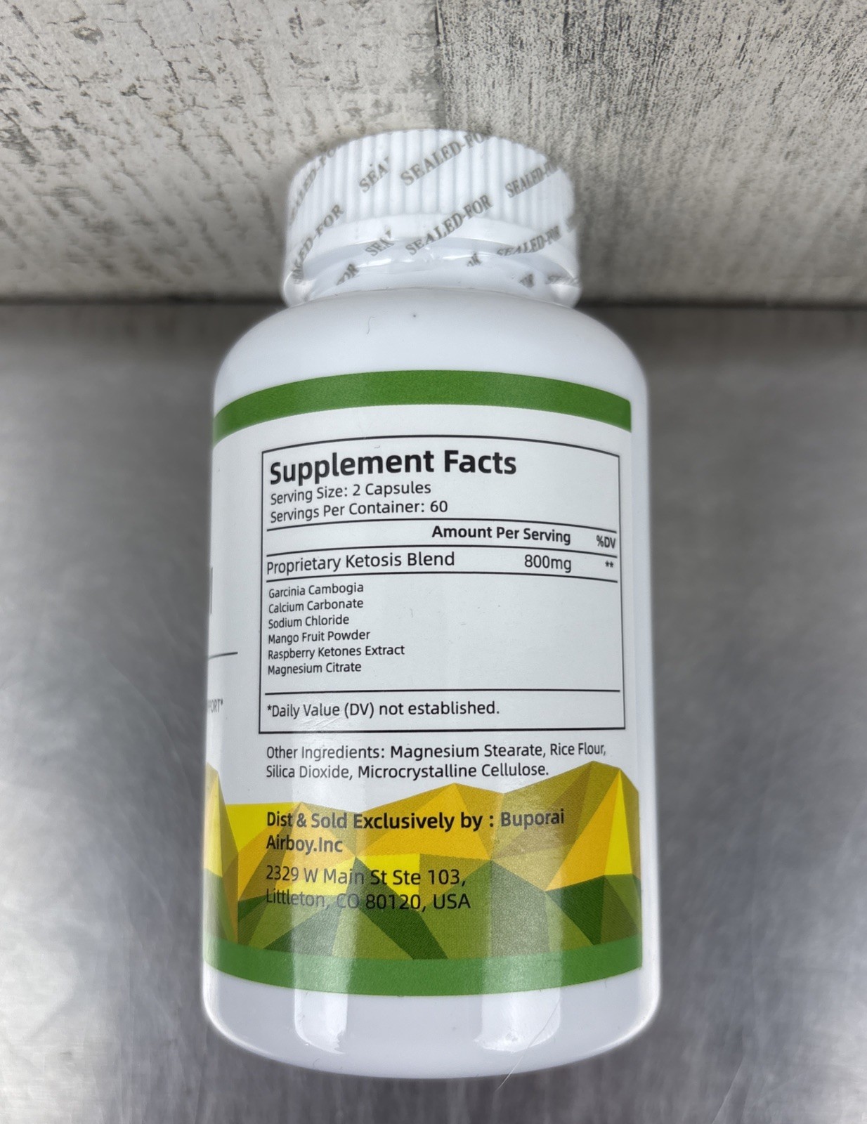 Lipozem Ideal Performance Advanced Weight Loss Management Support 120 Capsules