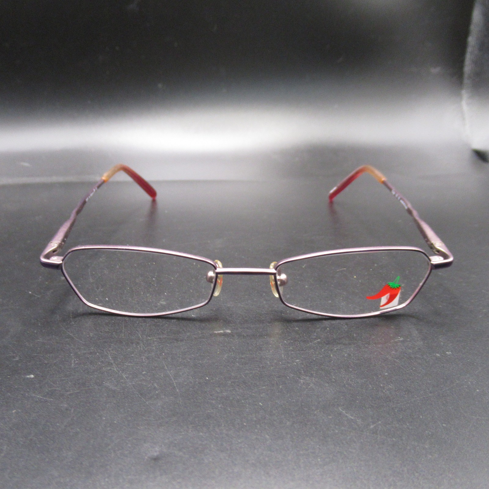 SAFI by Jalapenos Eyeglass Frames Purple Metal 47-16-135 Made in China