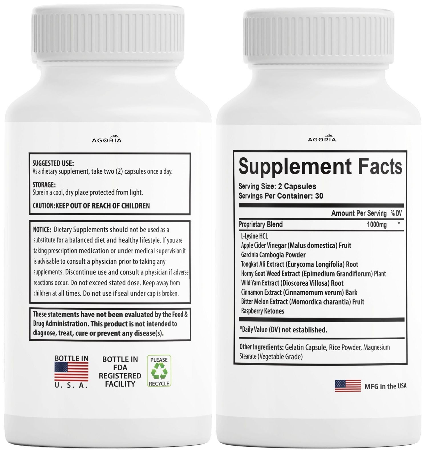 ( 1 Pack ) Eremax Capsules – Men’s Vitality & Performance Support Supplement
