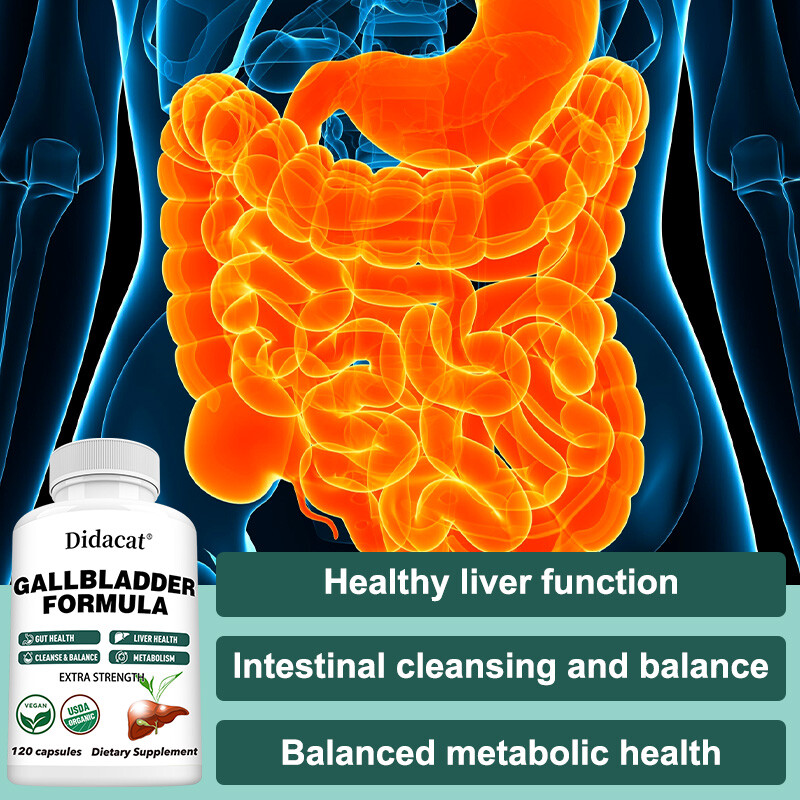 Gallbladder Formula Purified Bile Salts Digestive Enzymes Extra Strength Capsule