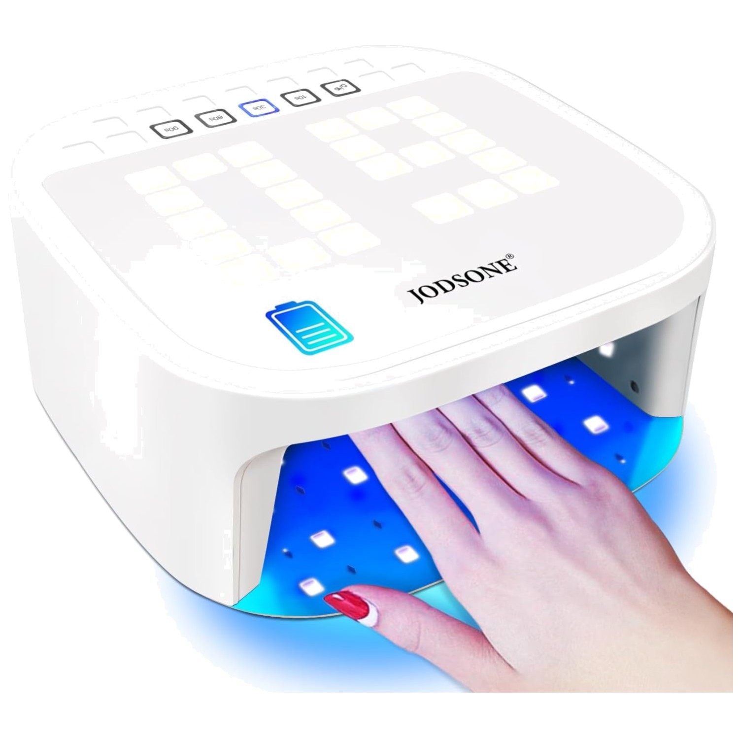 Reversible Timer Nail Lamp with Intelligent Sensing