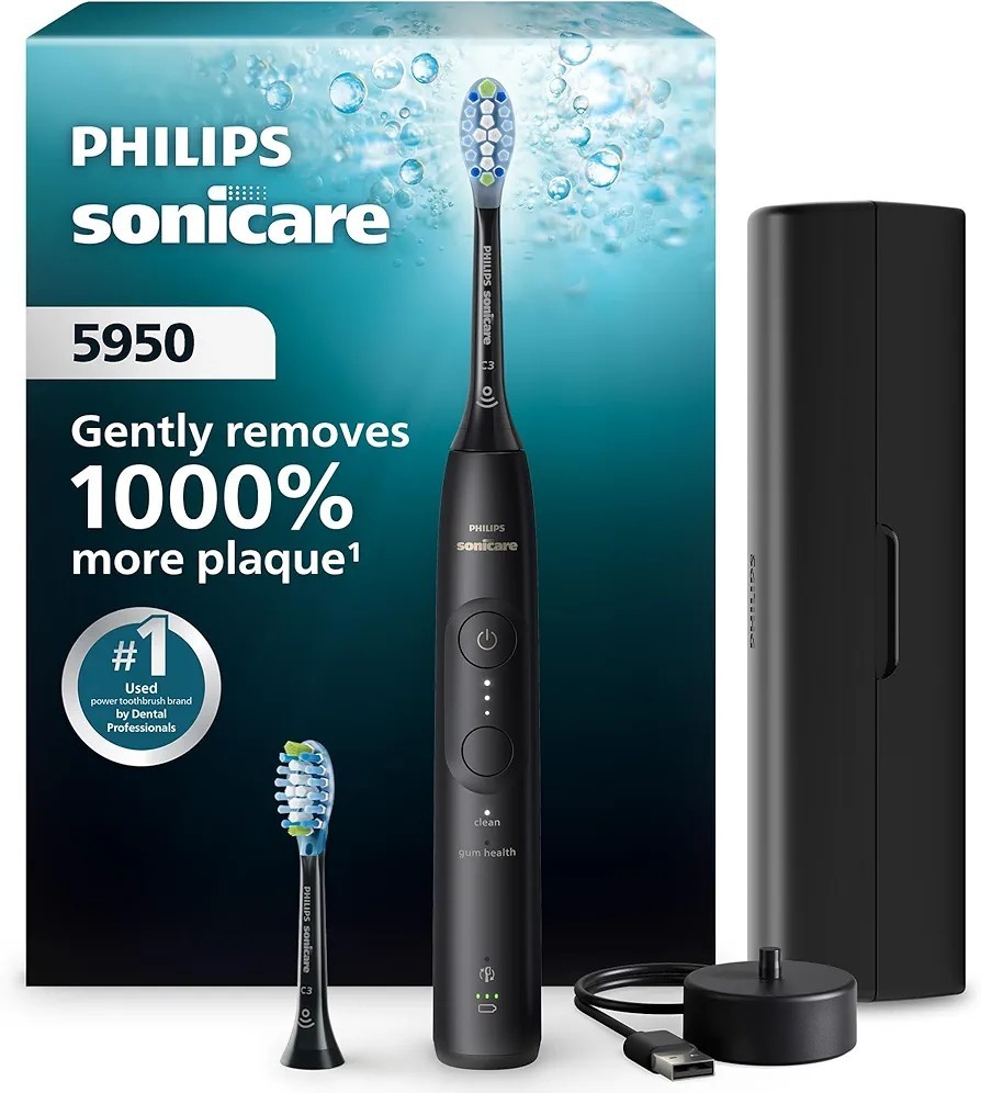 Philips Sonicare 5950 Series Electric Toothbrush, with Pressure Sensor, BRANDNEW