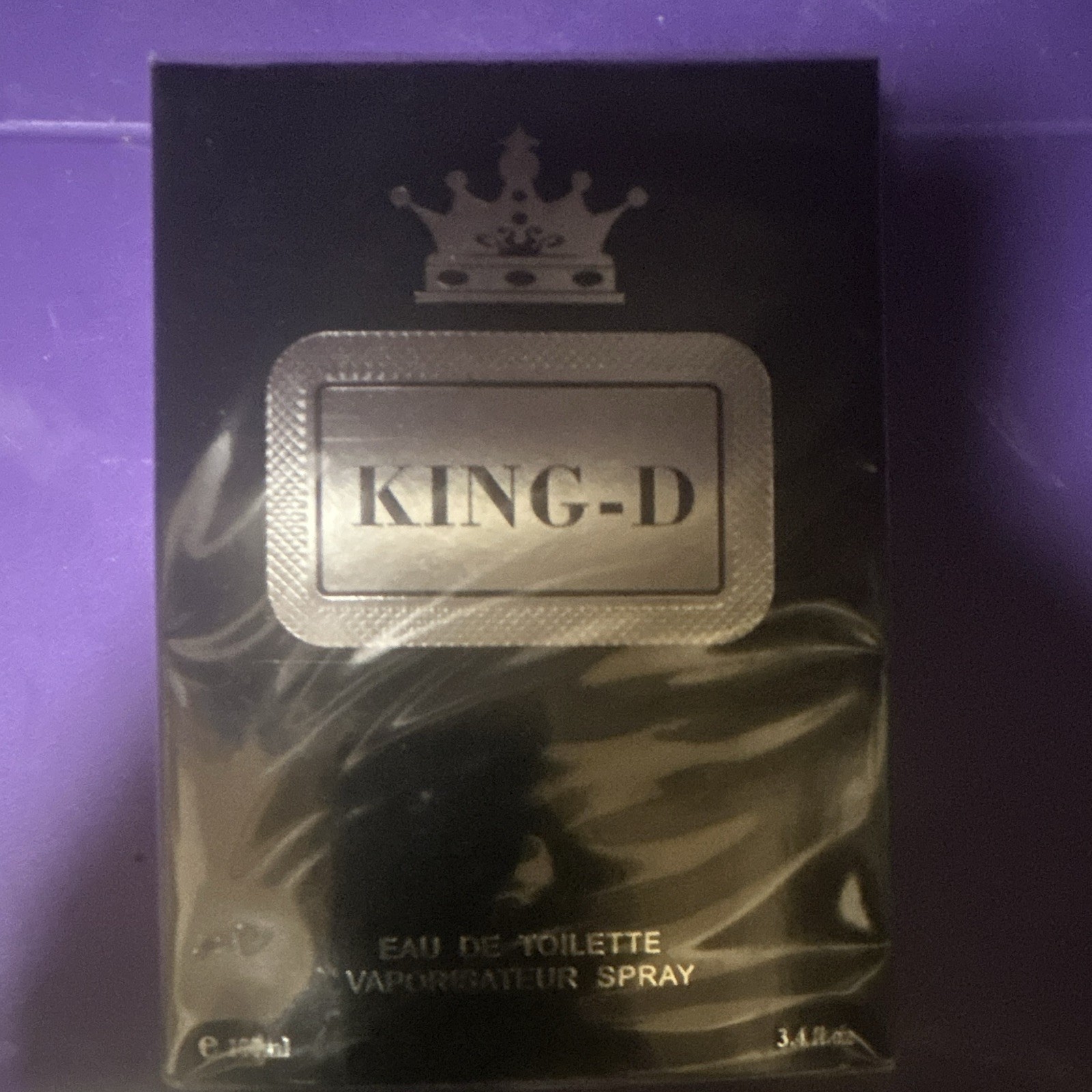 King King-D Eau de Toilette Vaporisateur Spray Fragrance, Regular Size 3.4 fl oz