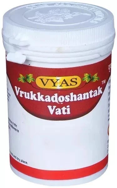 Vyas Vrukkadoshantak Vati 100 Tablets Pack | Herbal Ayurvedic