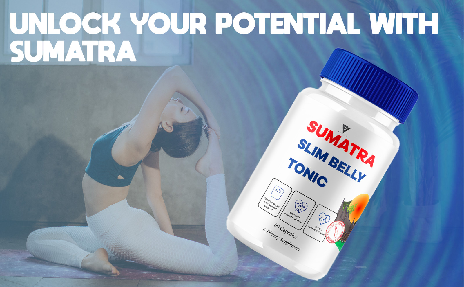 (5 Pack) Sumatra Slim Belly Tonic Capsules, Sumatra Advanced (300 Capsules)