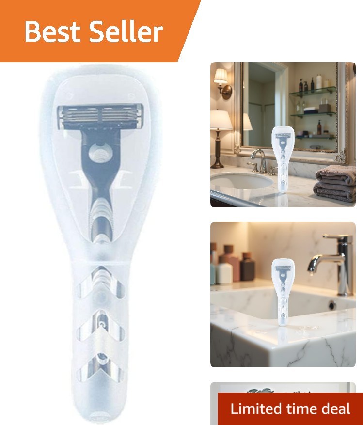 Compact Plastic Razor Case – Stylish Storage Solution for Grooming Essentials