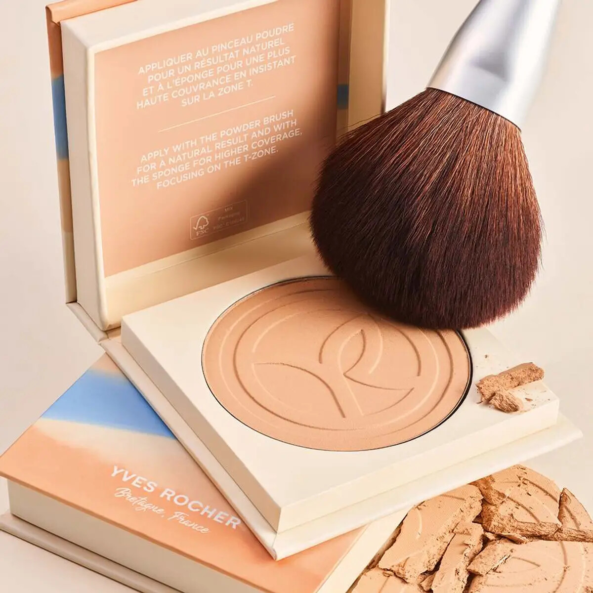 Yves Rocher Compact Powder Zero Flaws 12 Hours – Pick Your Colour 8 g