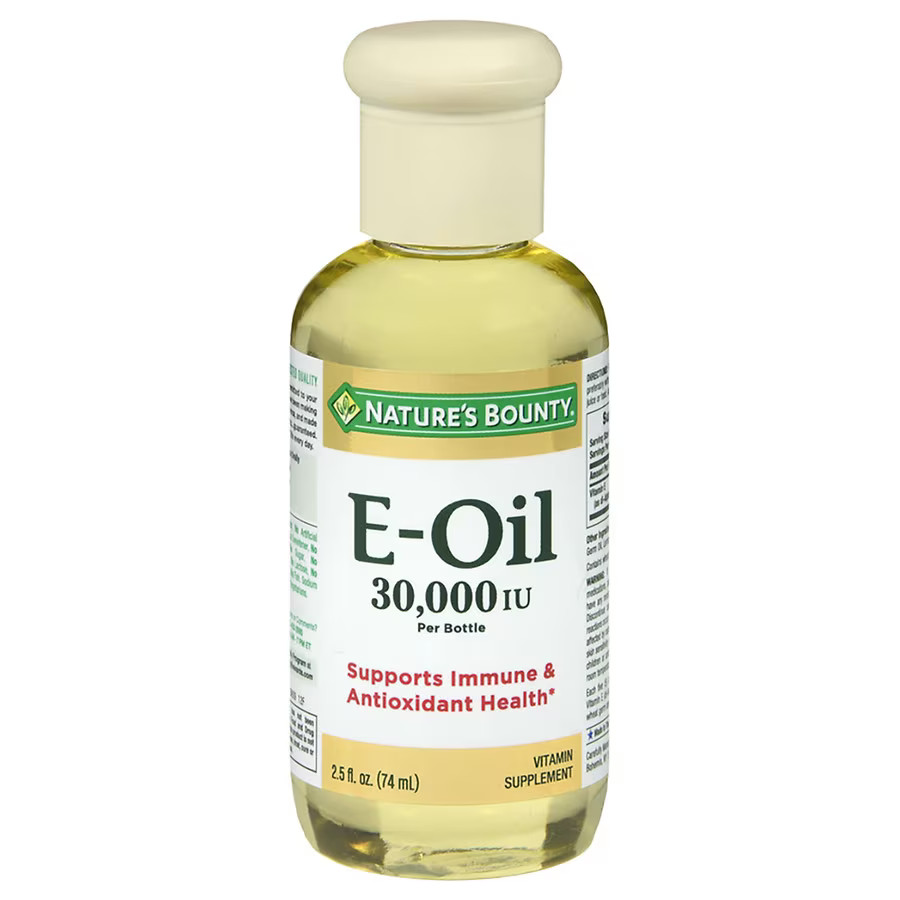 Nature’s Bounty Vitamin E Oil 30000IU Immune & Antioxidant Health Support 2.5oz