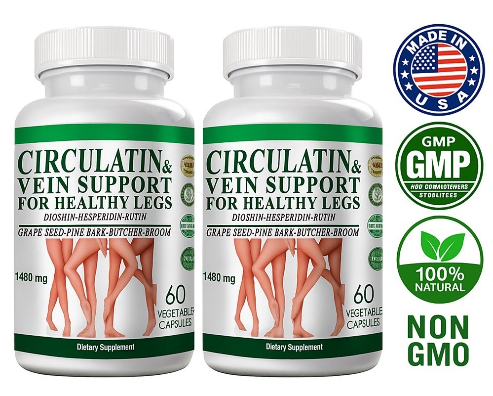 Blood Circulation & Vein Support | Blood Flow, Artery Health, Leg Vein Support