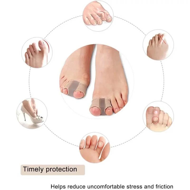 5-10PCS Big Toe Separators for Pain Relief, Bunion Corrector Spacers Straightene