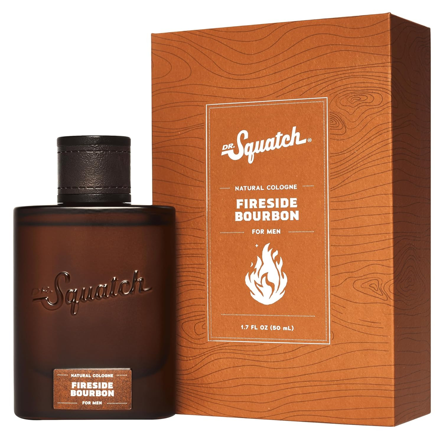 Natural Men’s Cologne – Fireside Bourbon with Scent-Lock Technology