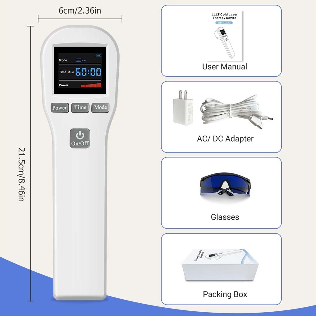 880mW Low Level Laser Therapy Device for Pain Management Humans Dogs Cats Home