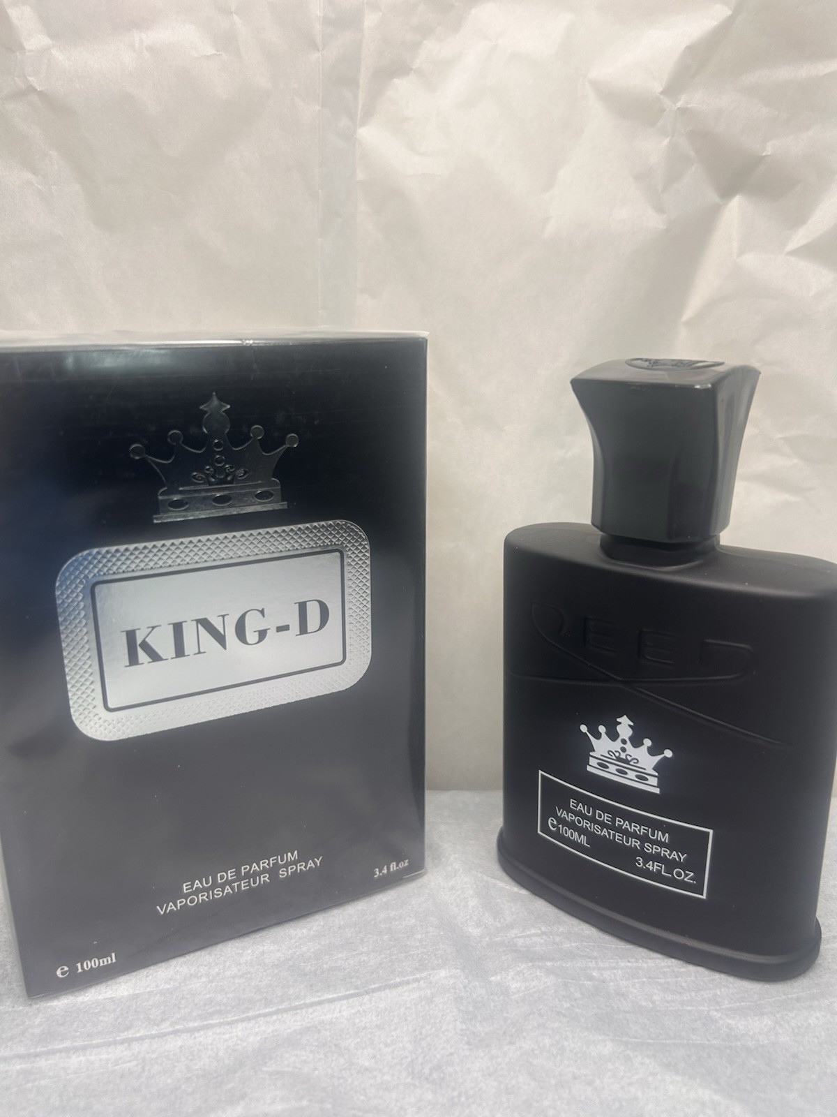 EBC KING-D Eau de Parfum Spray Vaporisateur 3.4 fl oz / 100 ml Regular
