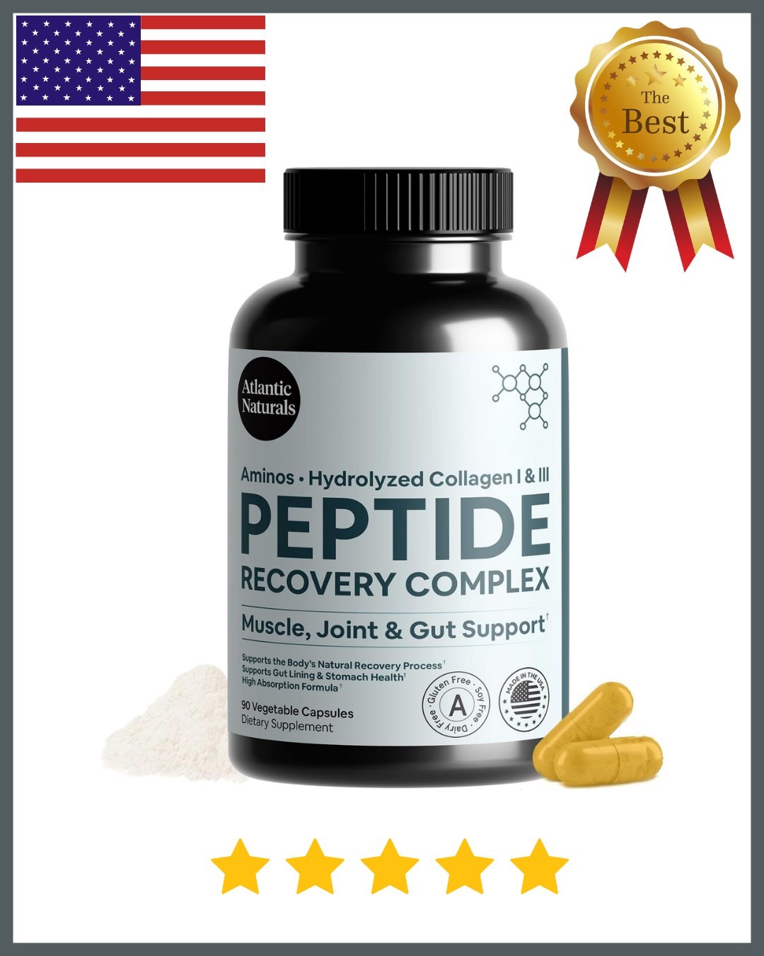 Peptide Recovery Complex – Advanced 157 Recovery Blend | Collagen Peptide Amino