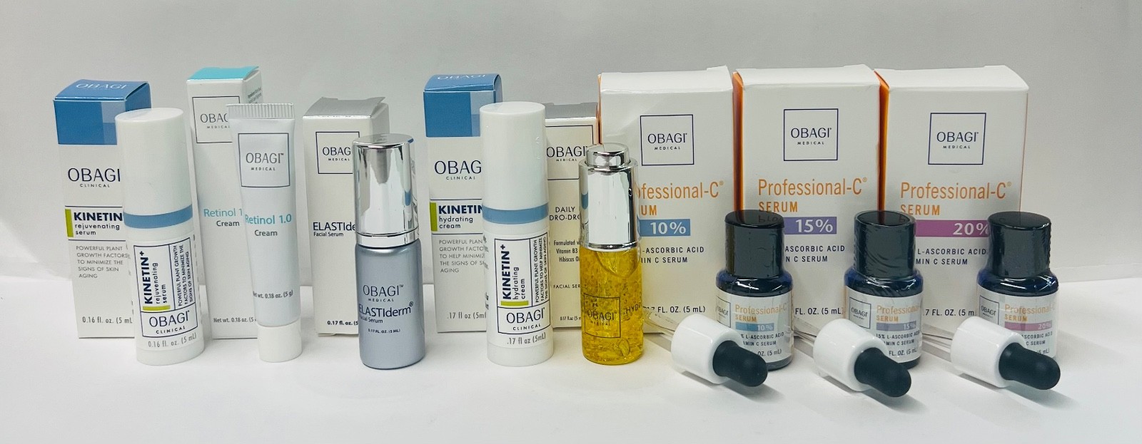OBAGI 8 pcs Set. SPECIAL BEAUTY COLLECTION TRAVEL SIZE. BRAND NEW 100% AUTHENTIC
